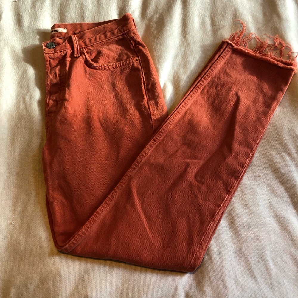 GRLFRND high waisted Karolina jeans size 27
